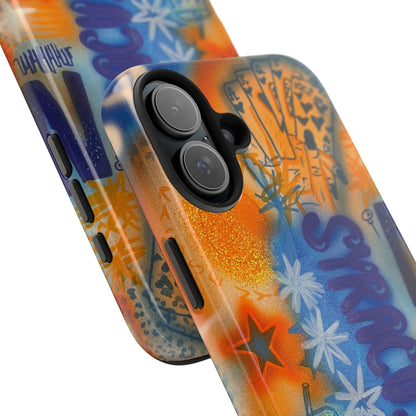 "syracuse" airbrush iPhone case