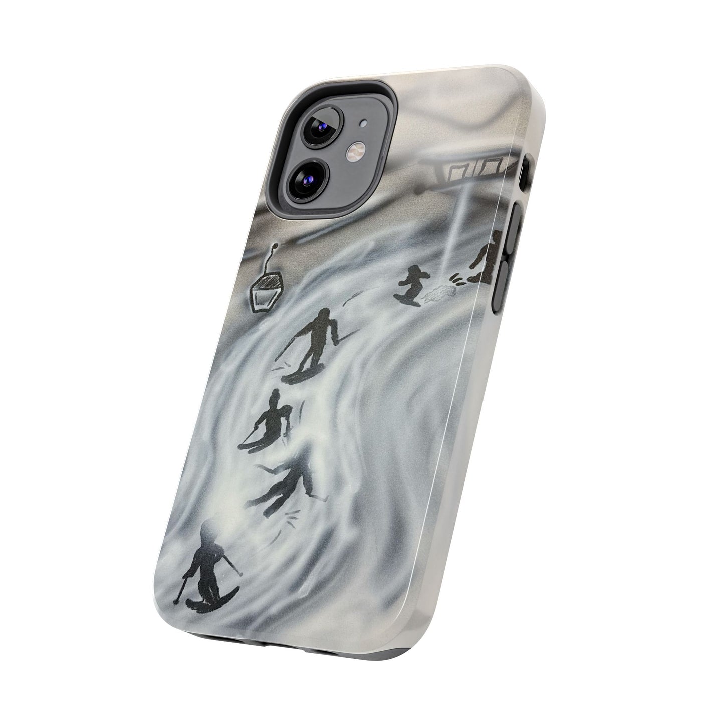 "arctic avalanche" airbrush iPhone case