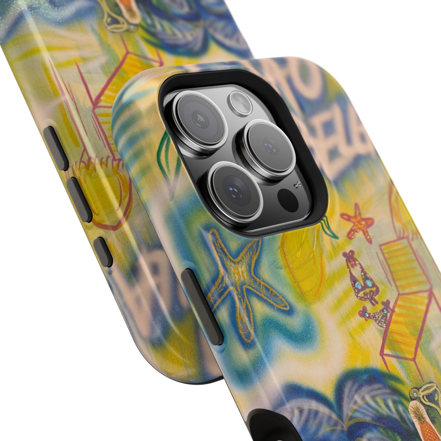 MagSafe "ciao bella" airbrush iPhone case