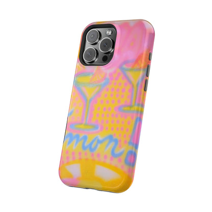 MagSafe "lemontini" airbrush iPhone case