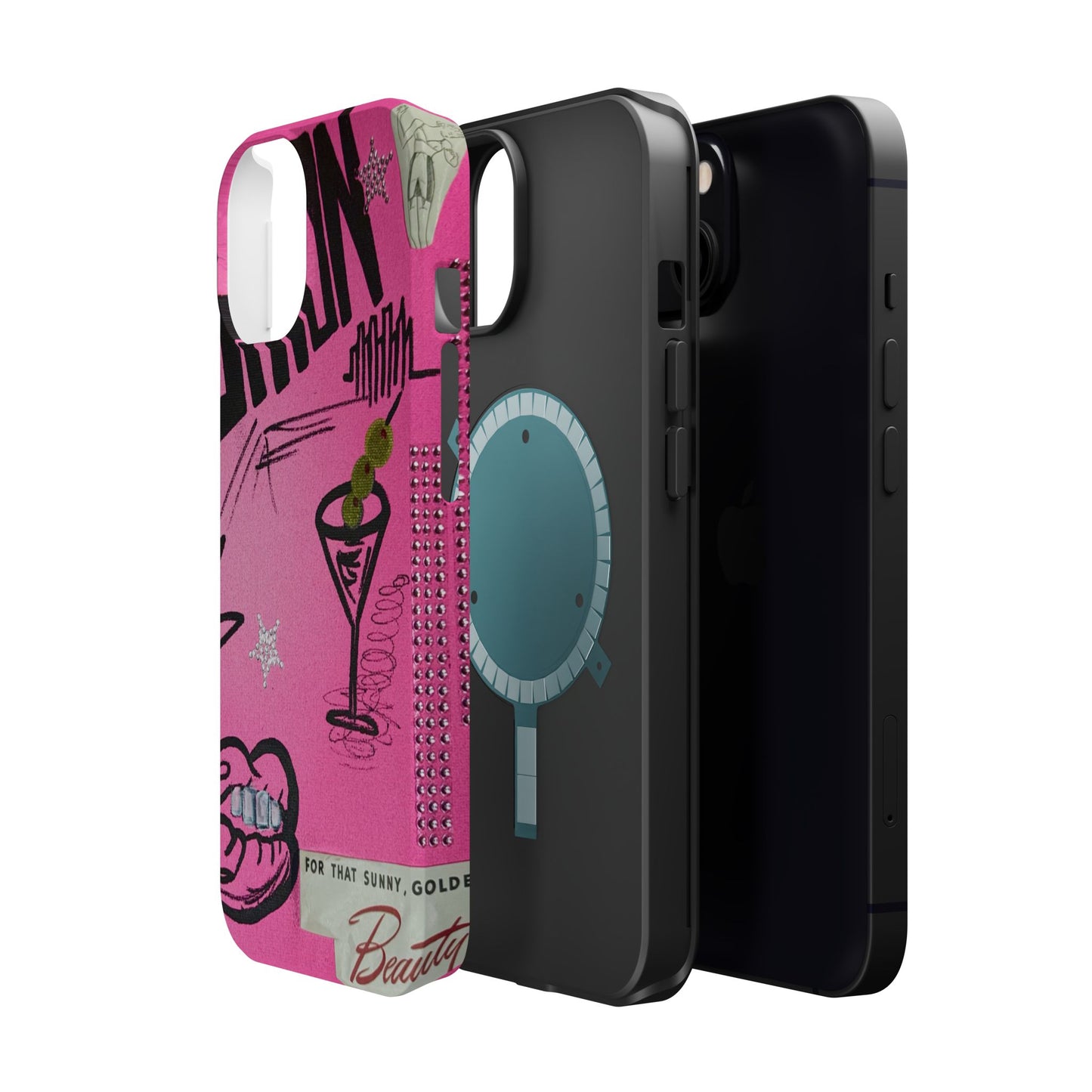 MagSafe "high fashion" airbrush iPhone case