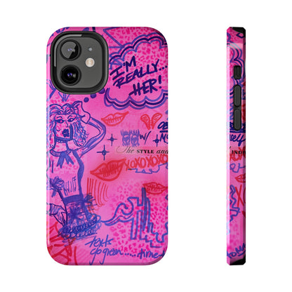 "really "HER!" airbrush iPhone case
