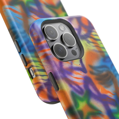 MagSafe "streetwear angel" airbrush iPhone case