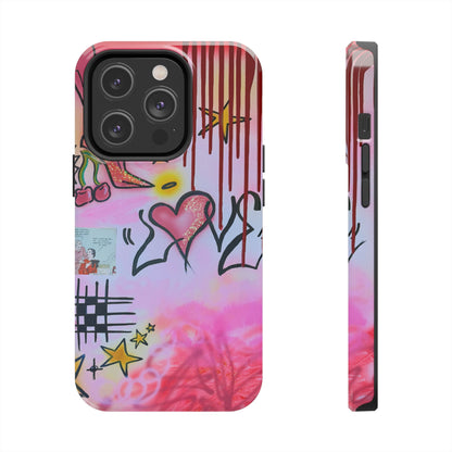 "cherry luvr" airbrush iPhone case