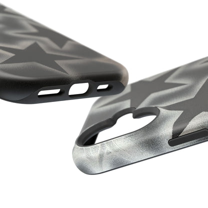 MagSafe "chrome stars" airbrush iPhone case