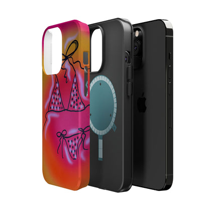 MagSafe "glitter bikini" airbrush iPhone case