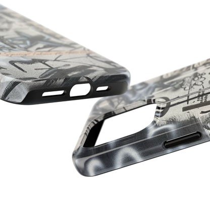 "monochrome mood" airbrush iPhone case