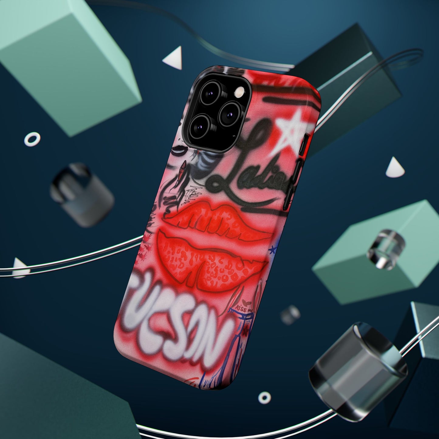 MagSafe "tucson, az" airbrush iPhone case
