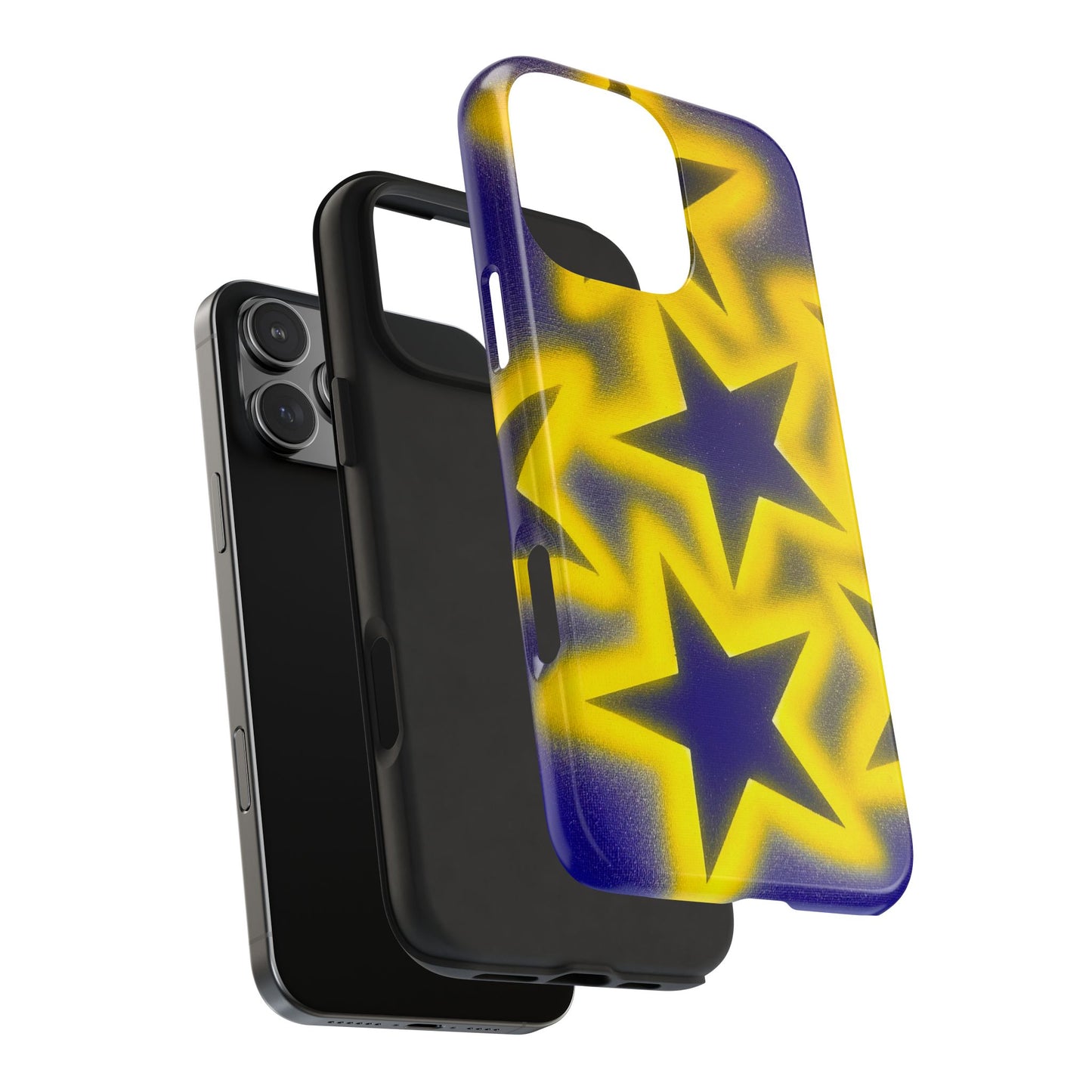 "cosmic crush" airbrush iPhone case