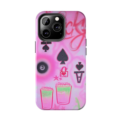 "lucky ace" airbrush iPhone case