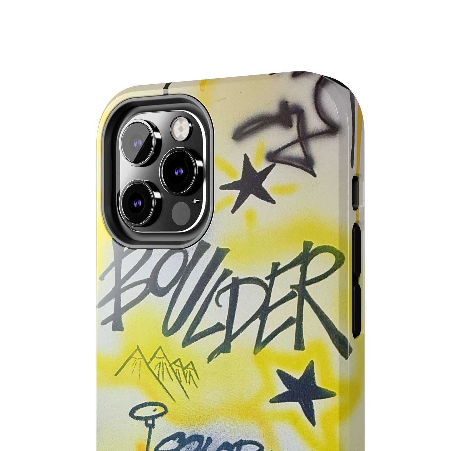 "boulder" airbrush iPhone case