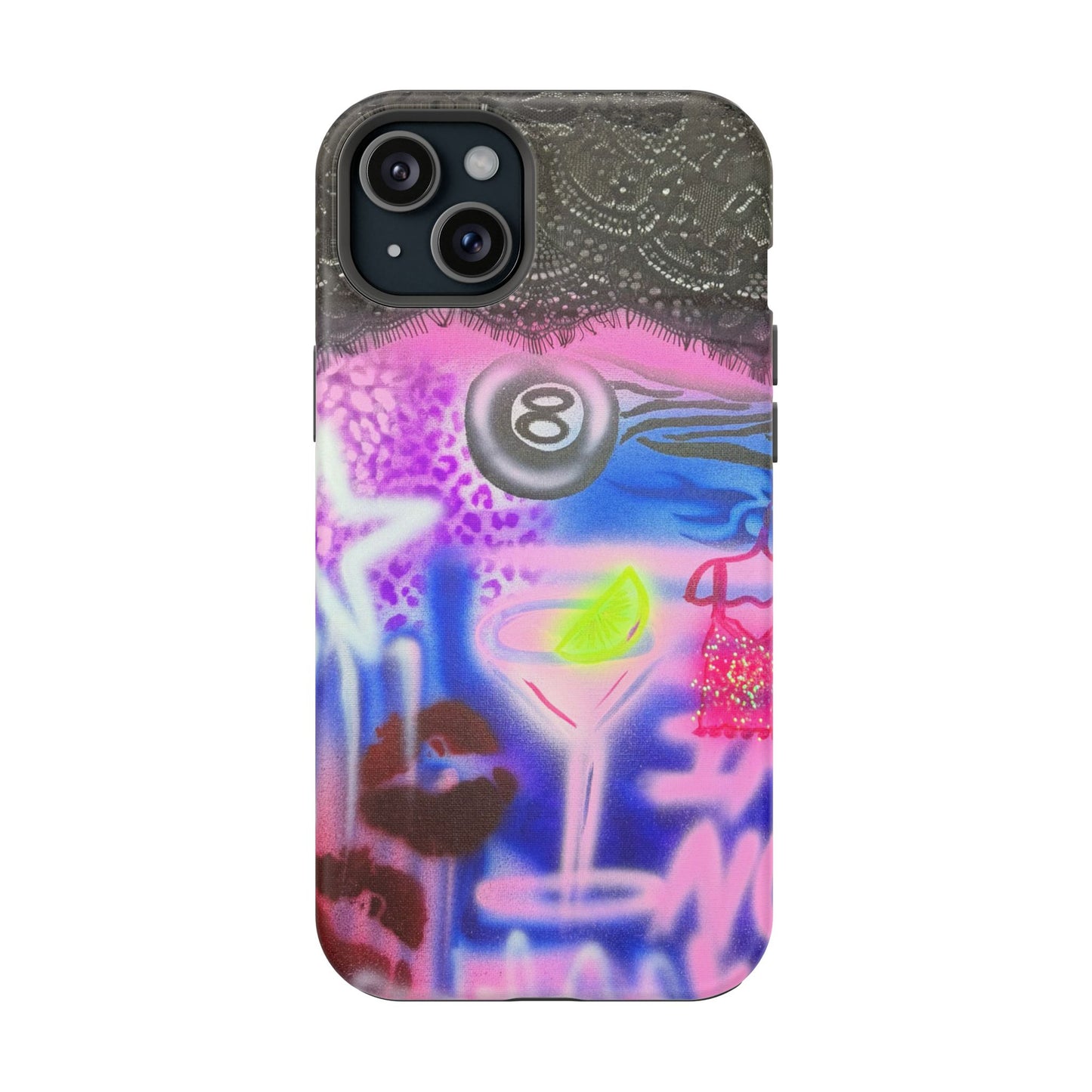 MagSafe "dream life" airbrush iPhone case