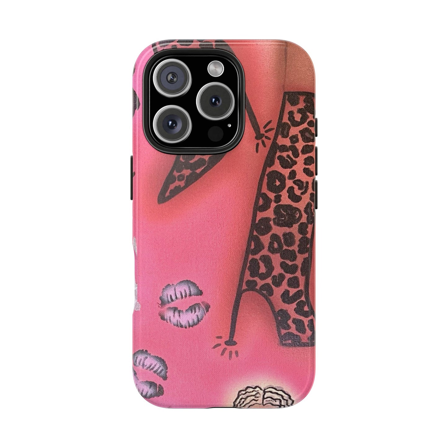 "cheetah boots" airbrush iPhone case
