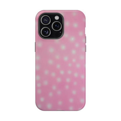 MagSafe "Erdbeerstrudel-Polkadots" Airbrush iPhone Hülle