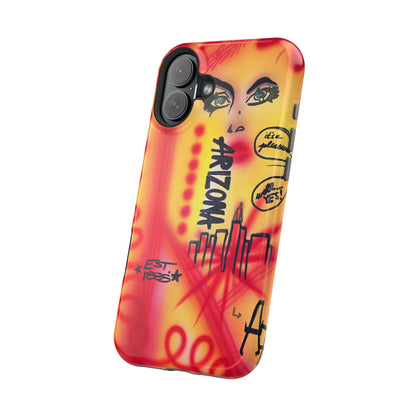 MagSafe "tempe, az" airbrush iPhone case