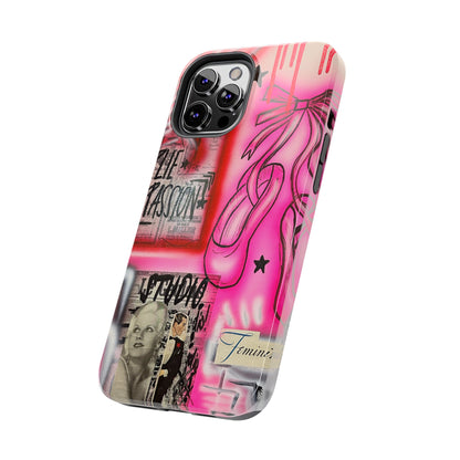 "plié passion” airbrush iPhone case