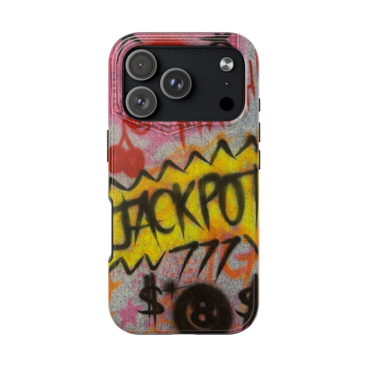 "jackpot!" airbrush iPhone case