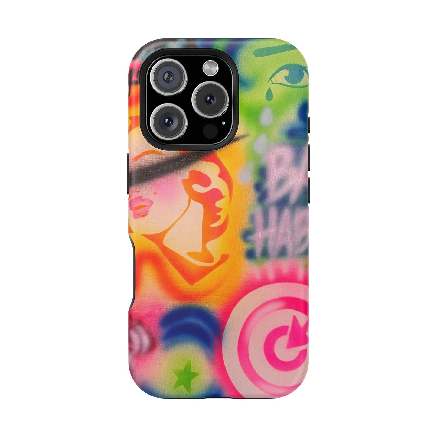 MagSafe „schlechte Angewohnheiten“ Airbrush iPhone Hülle