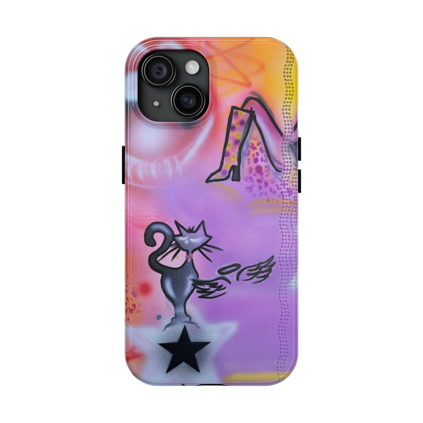 x maya cain airbrush iPhone case
