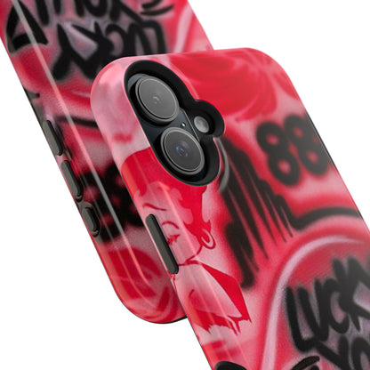 MagSafe „lucky you! pt. 2“ Airbrush iPhone Hülle