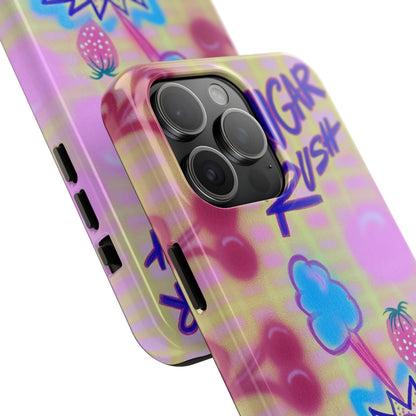 "sugar rush" airbrush iPhone case