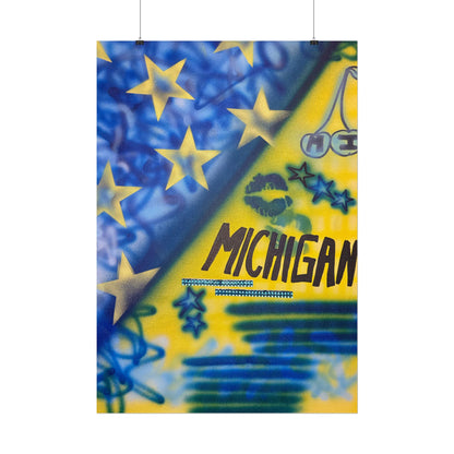 "ann arbor, michigan" airbrush rolled print