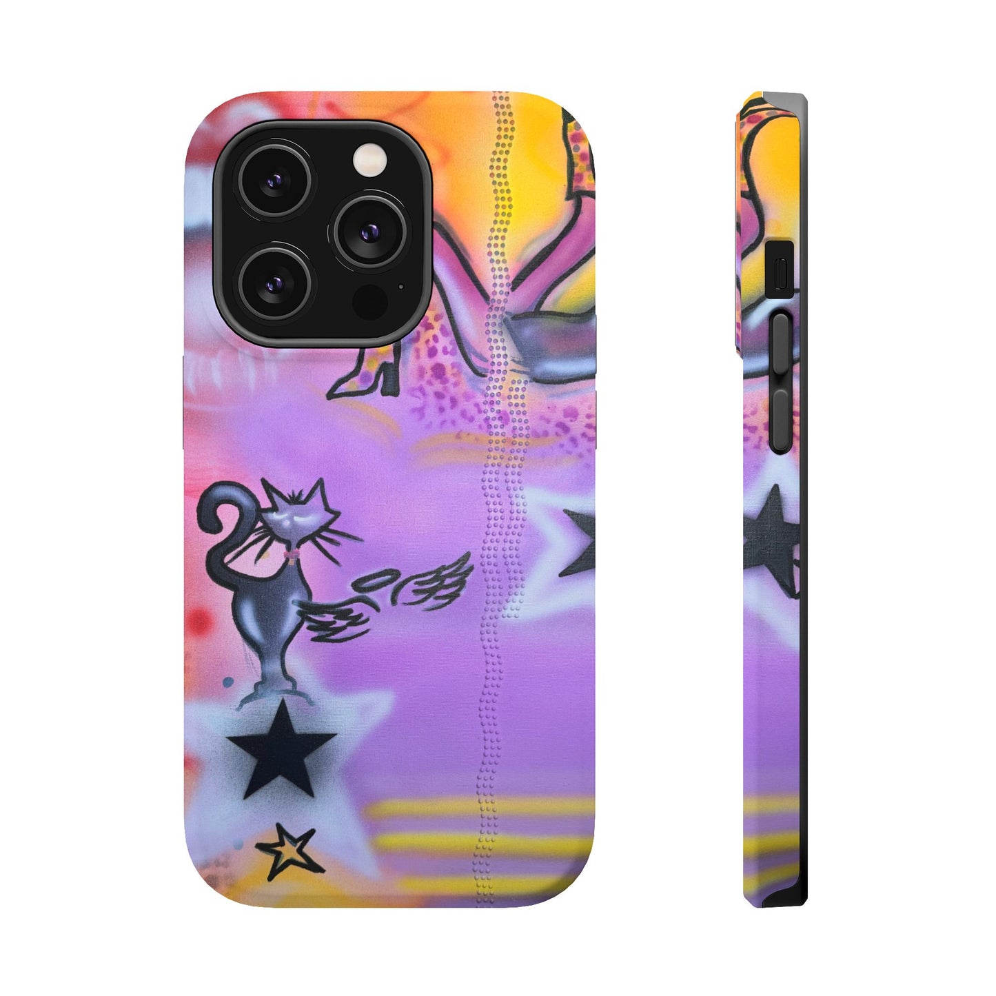 MagSafe @mayacain airbrush iPhone case