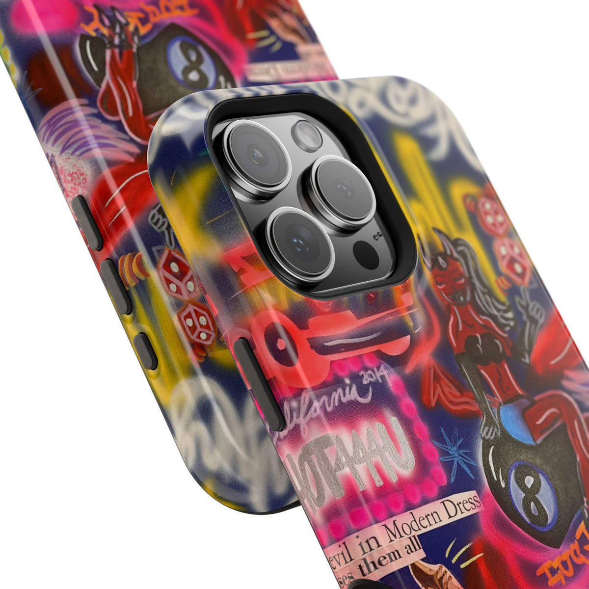 MagSafe "im an angel" airbrush iPhone case