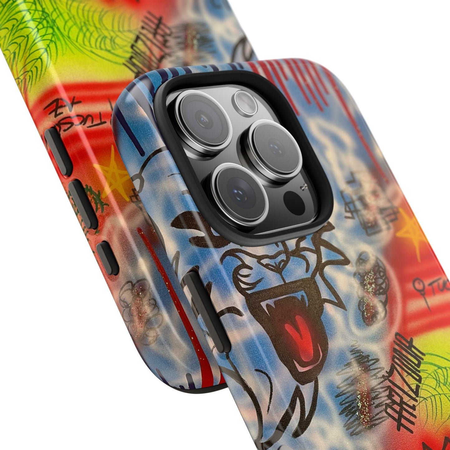 "tucson, arizona pt. 2" airbrush iPhone case