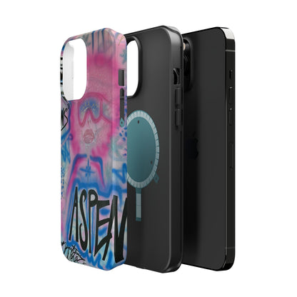 MagSafe "aspen aspirations" airbrush iPhone case