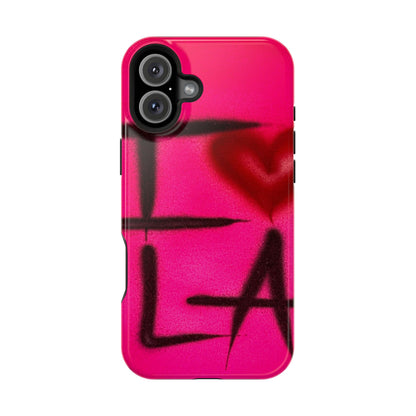 MagSafe „I ❤️ LA“ Airbrush iPhone-Hülle
