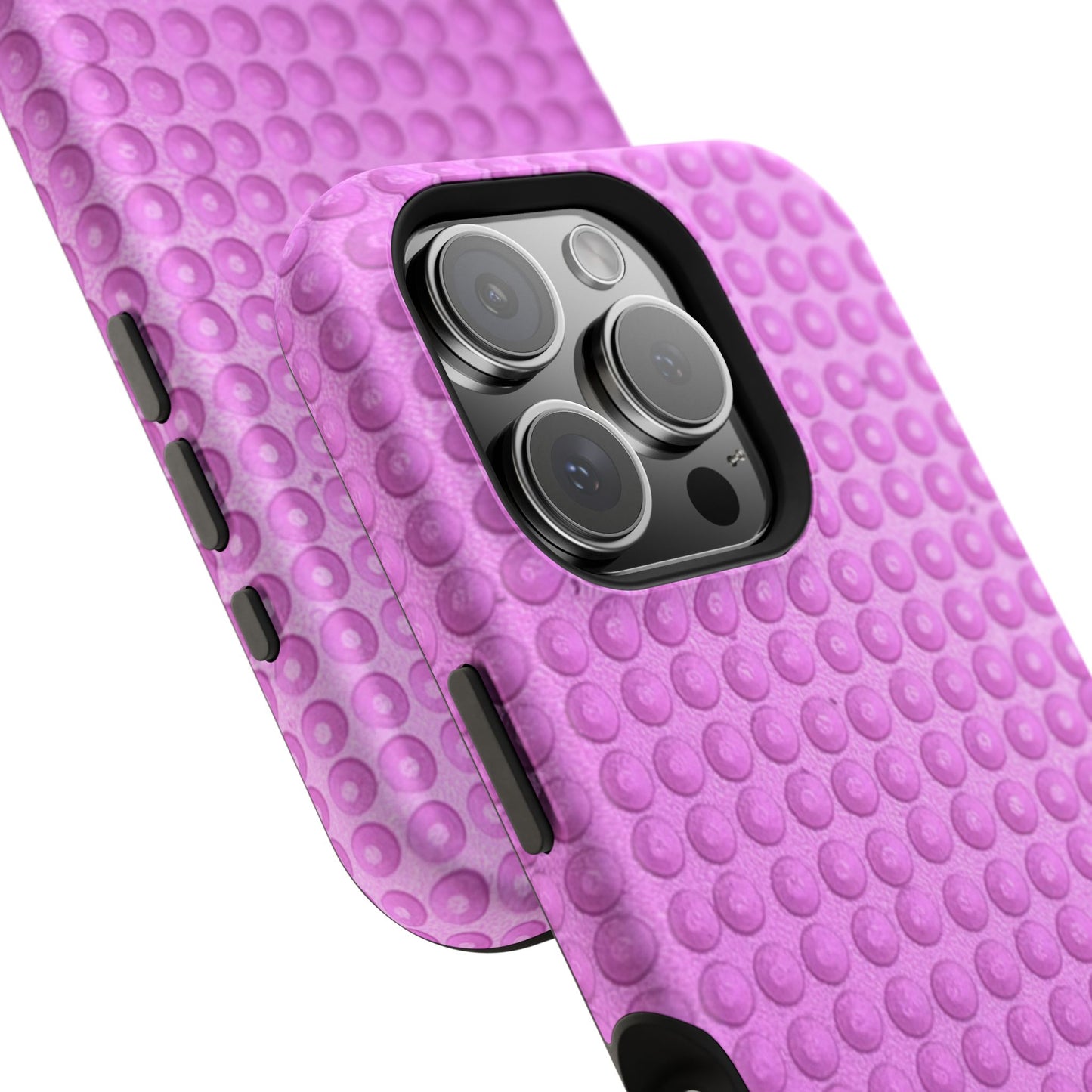 MagSafe "pink studs" airbrush iPhone case