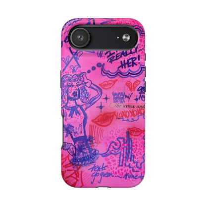 "really "HER!" airbrush iPhone case