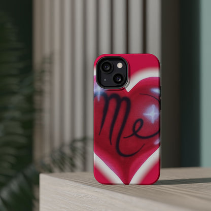 MagSafe "i <3 me" Airbrush iPhone Hülle