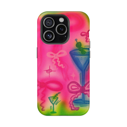 MagSafe „Bow Martini“ Airbrush-iPhone-Hülle