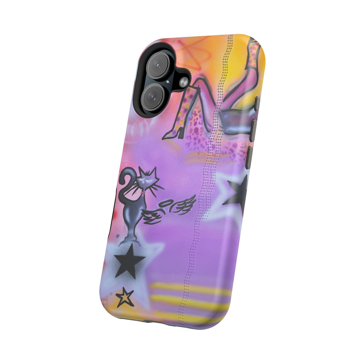 MagSafe @mayacain airbrush iPhone case