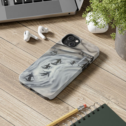 "arctic avalanche" airbrush iPhone case