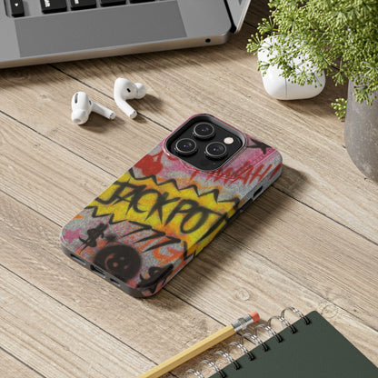 "jackpot!" airbrush iPhone case