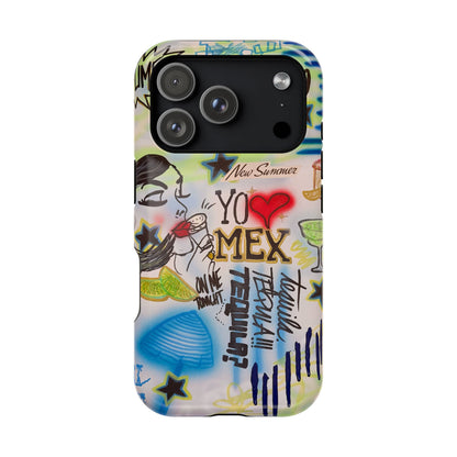 MagSafe "salted lime" airbrush iPhone case