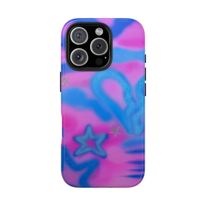 "blue camo" airbrush iPhone case