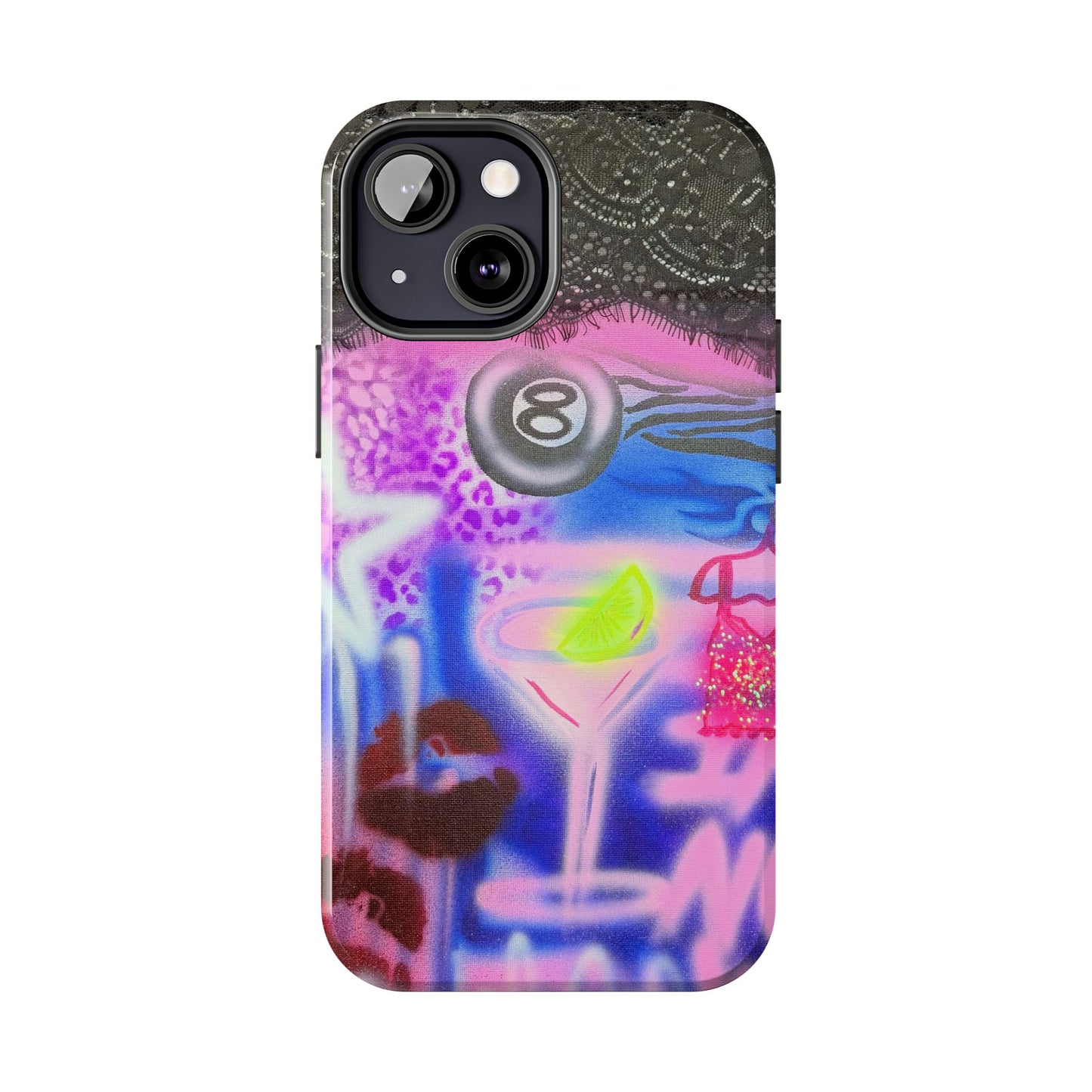 "dream life" airbrush iPhone case