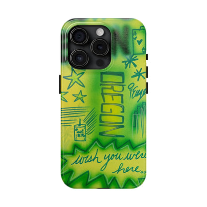 "oregon" airbrush iPhone case