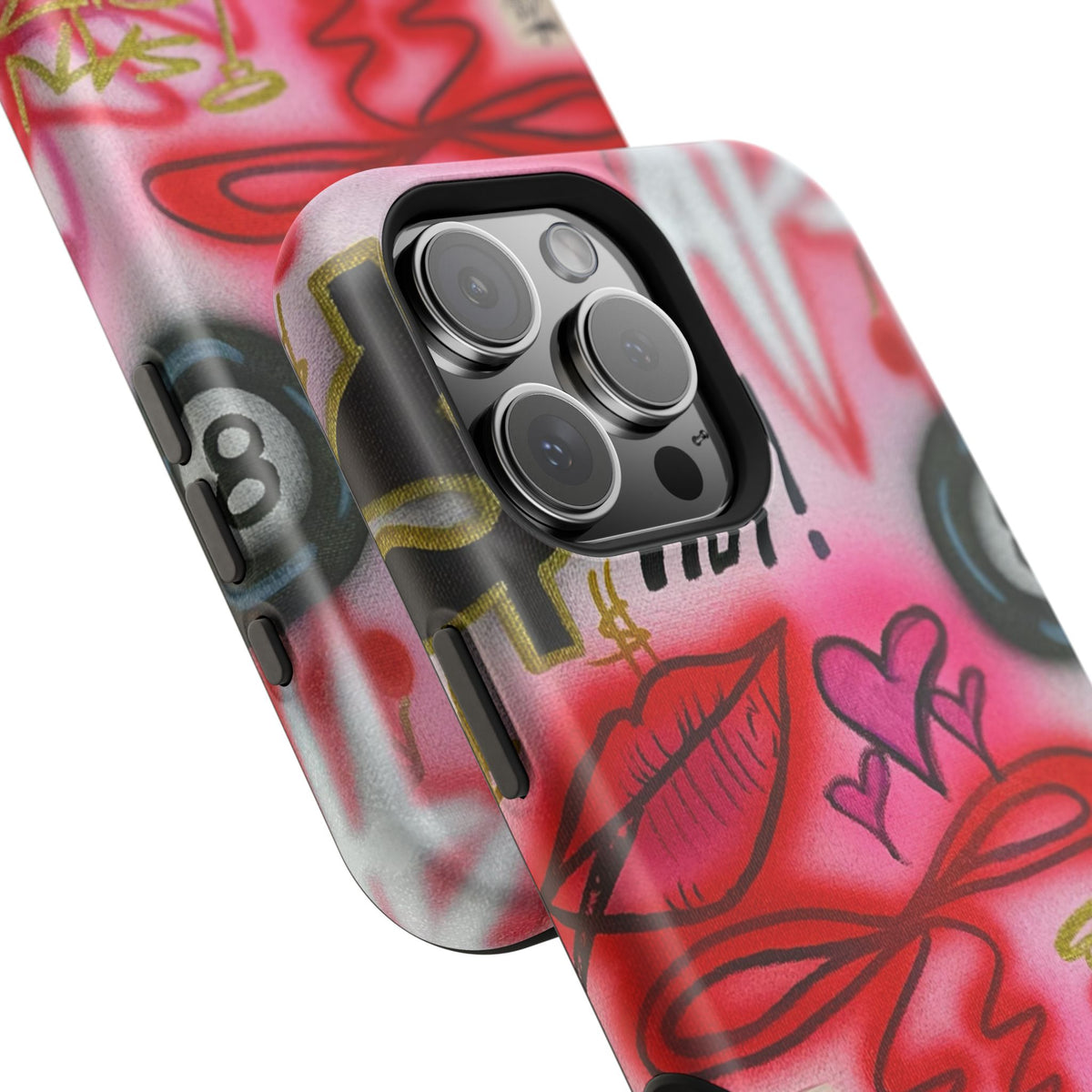 MagSafe "IT girl" airbrush iPhone case