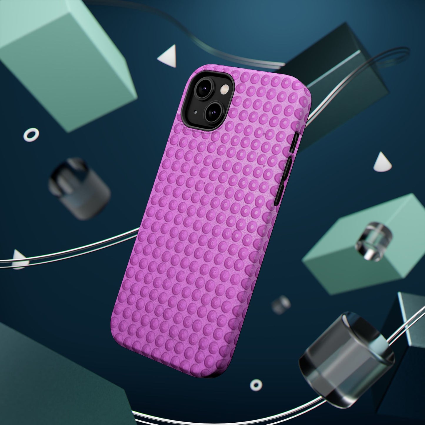 MagSafe "pink studs" airbrush iPhone case