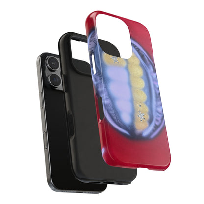 "bite me bling" airbrush iPhone case
