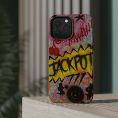 MagSafe "JACKPOT!" airbrush iPhone case