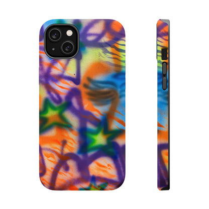 MagSafe "streetwear angel" airbrush iPhone case