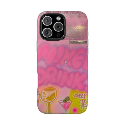 "mixed drinks" airbrush iPhone case