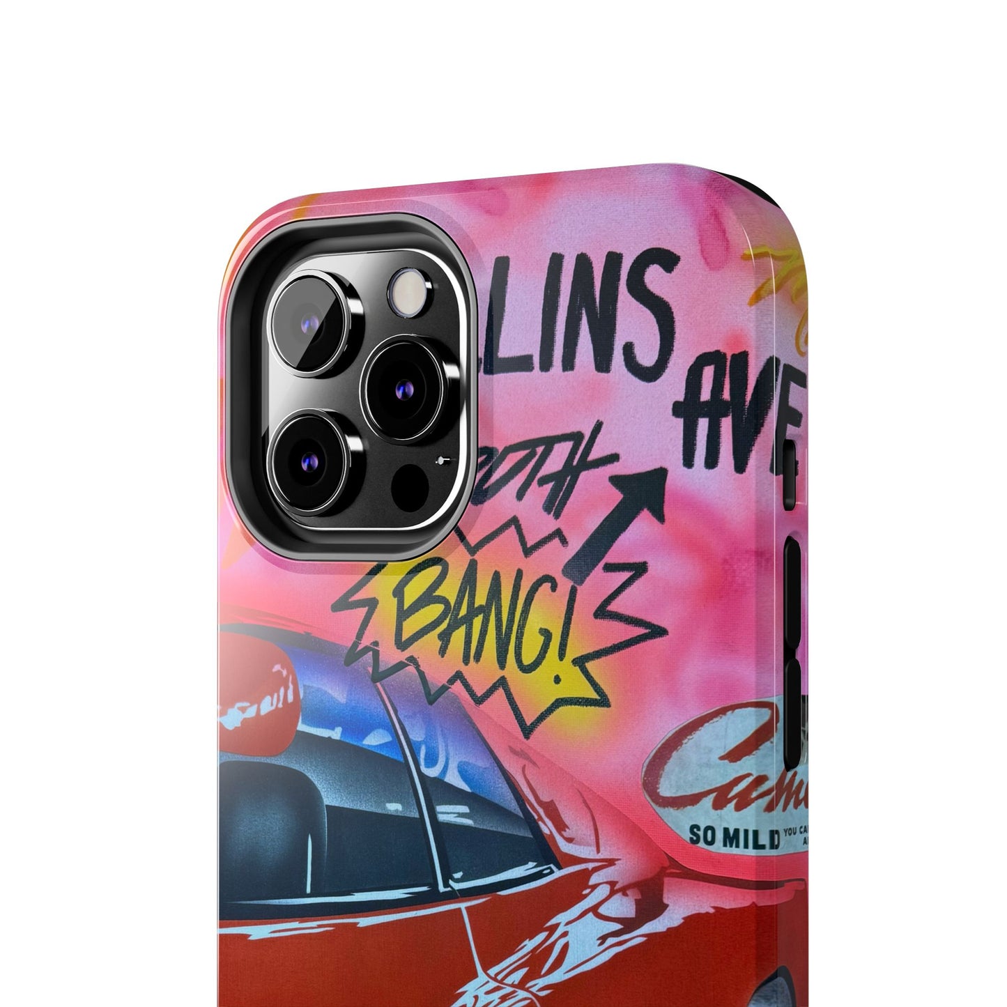 "miami momentos" airbrush iPhone case