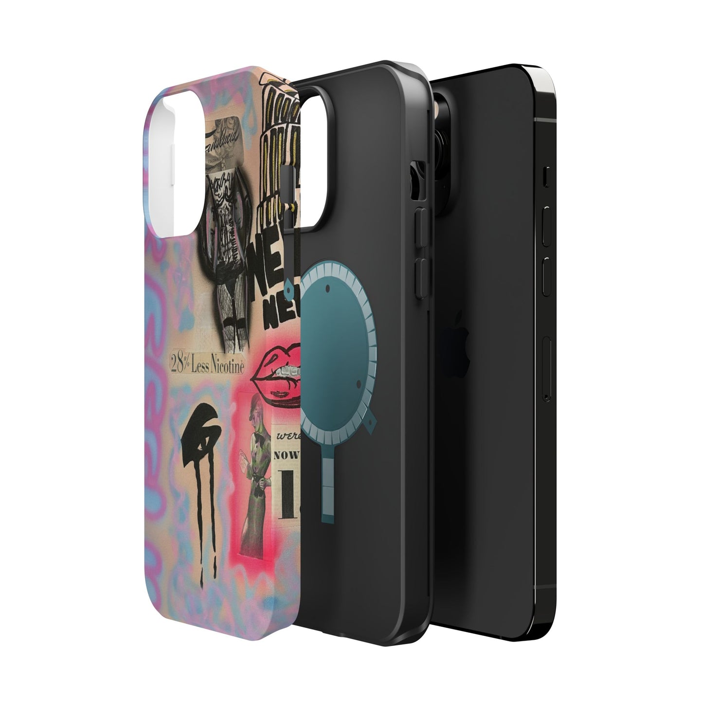 MagSafe "the feeling" airbrush iPhone case